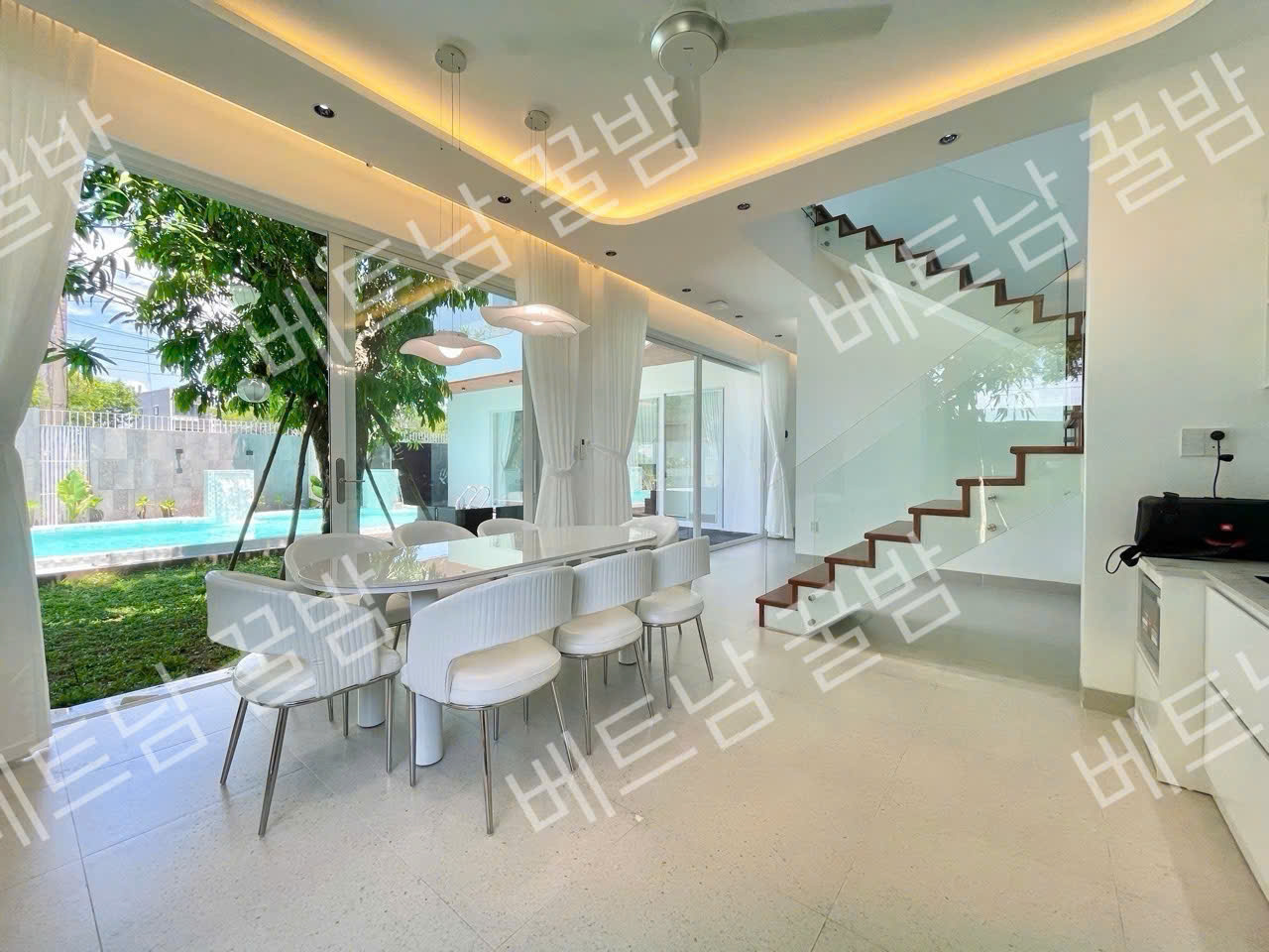 다낭 풀빌라 3룸 사진 danang pool villa room