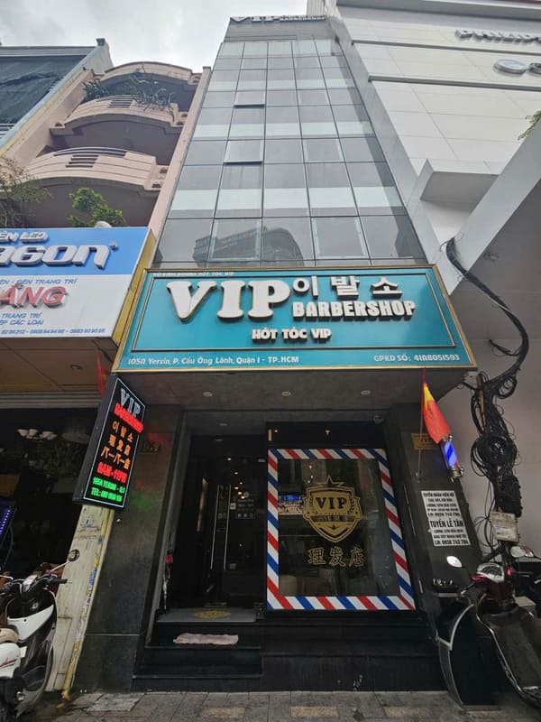 베트남 호치민 vip 이발소 vietnam hochiminh hcm vip barbershop
