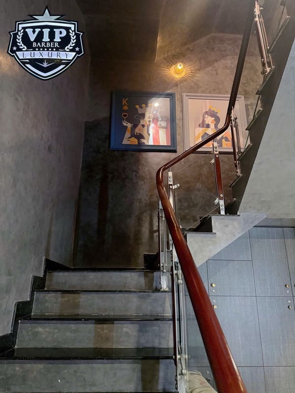 베트남 호치민 vip 럭셔리 이발소 조명 vietnam hochiminh hcm vip luxury barbershop