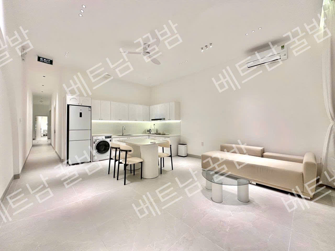 岘港泳池别墅室内 da nang pool villa