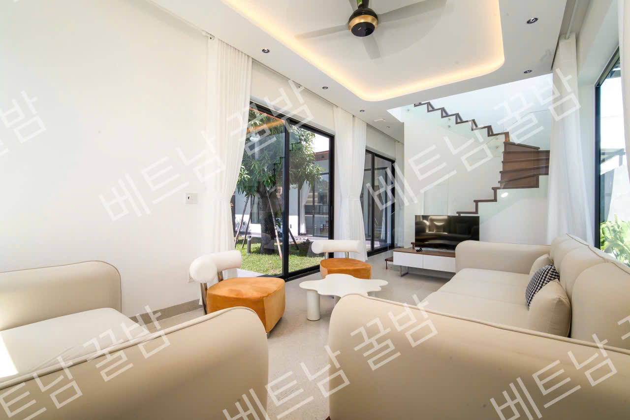 岘港泳池别墅4房照片 danang pool villa room