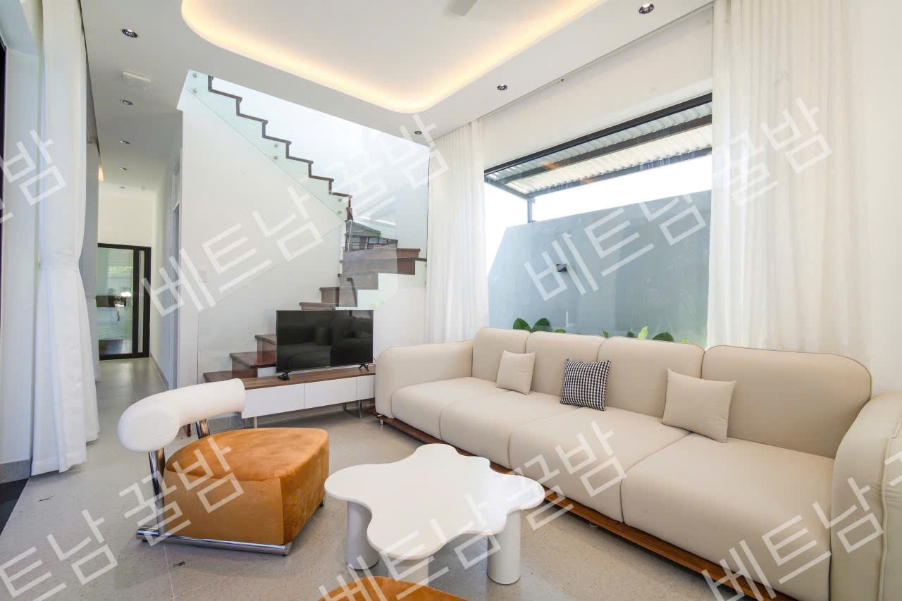 岘港泳池别墅照片 danang pool villa inside room
