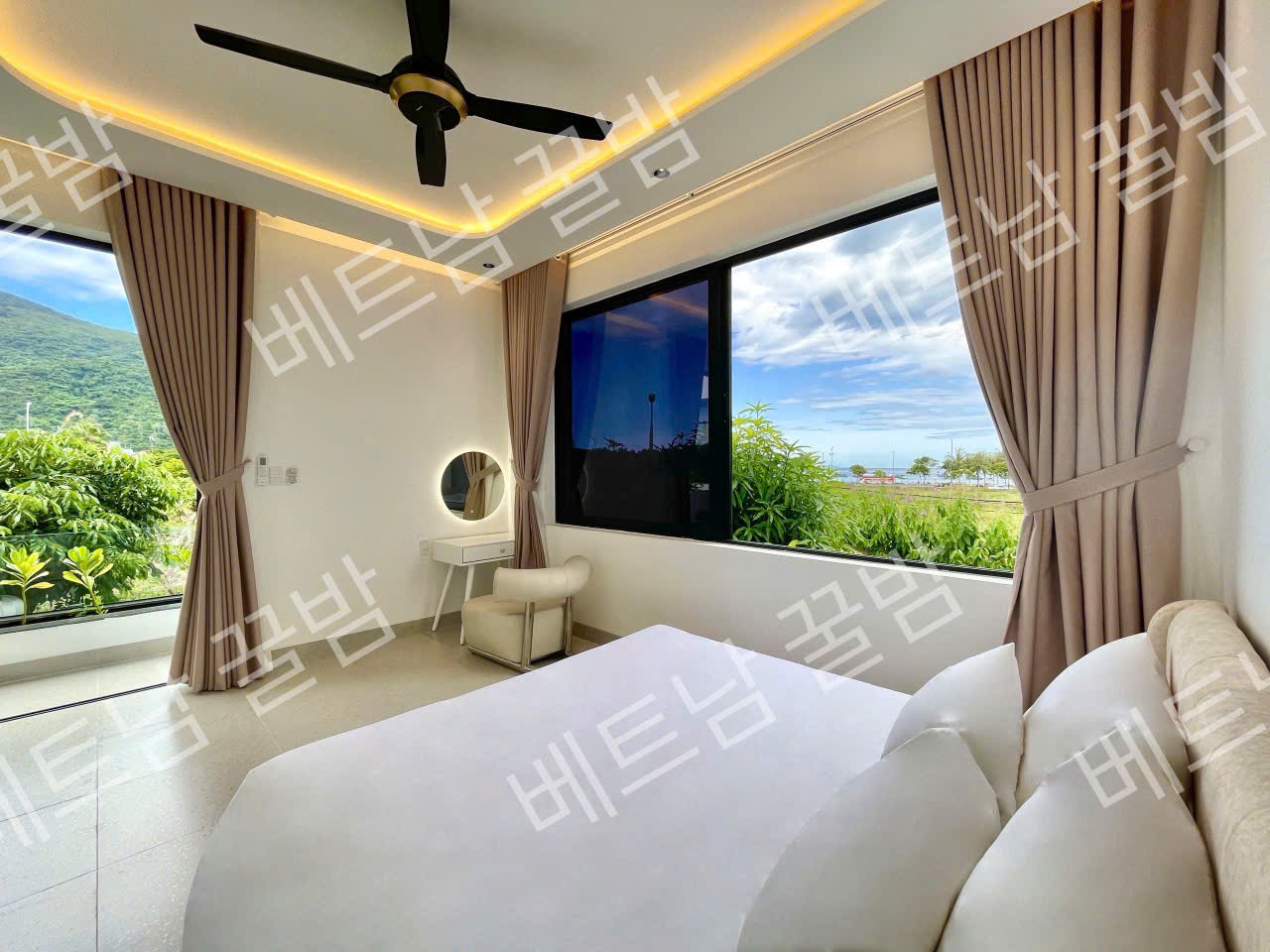 岘港泳池别墅室内 da nang pool villa have 4 room
